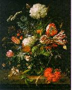 Jan Davidz de Heem Vase of Flowers 001 France oil painting artist
